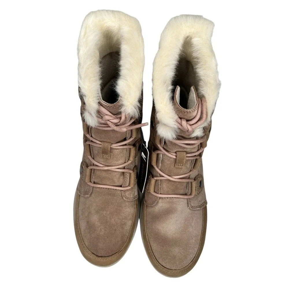 SOREL Explorer Joan‎ Ash Brown Winter Boots Women’s Size 10